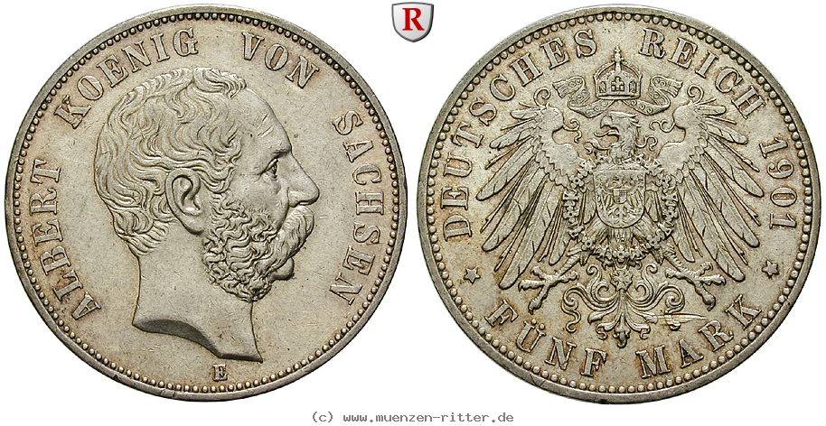 deutsches-kaiserreich-albert-5-mark/96826.jpg
