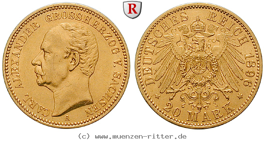 deutsches-kaiserreich-carl-alexander-20-mark/100222.jpg