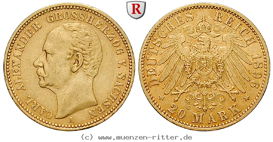 deutsches-kaiserreich-carl-alexander-20-mark/71585.jpg
