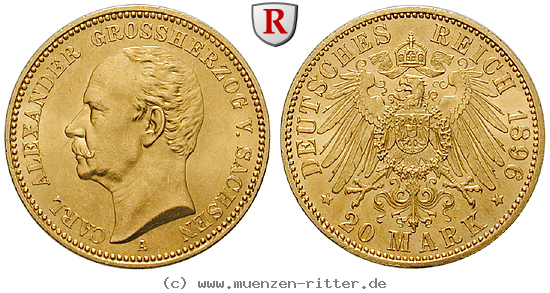 deutsches-kaiserreich-carl-alexander-20-mark/90180.jpg