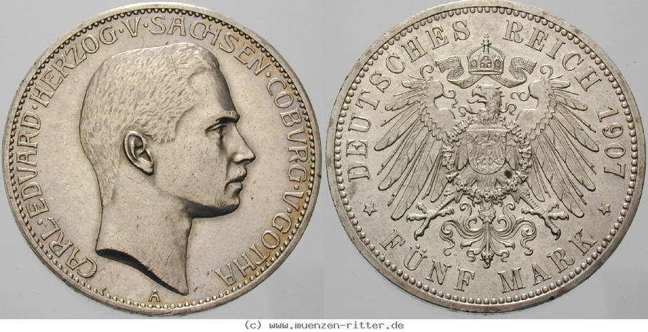 deutsches-kaiserreich-carl-eduard-5-mark/ejae7337.jpg