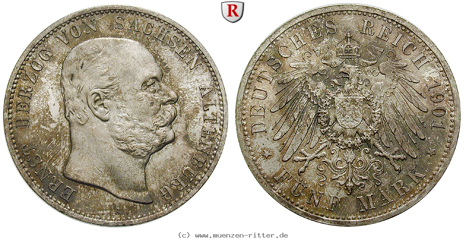 Klicken Sie auf das Bild um es auf Ihrem Rechner zu speichern deutsches-kaiserreich-ernst-5-mark/79571.jpg