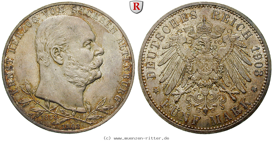 Klicken Sie auf das Bild um es auf Ihrem Rechner zu speichern deutsches-kaiserreich-ernst-5-mark/84927.jpg