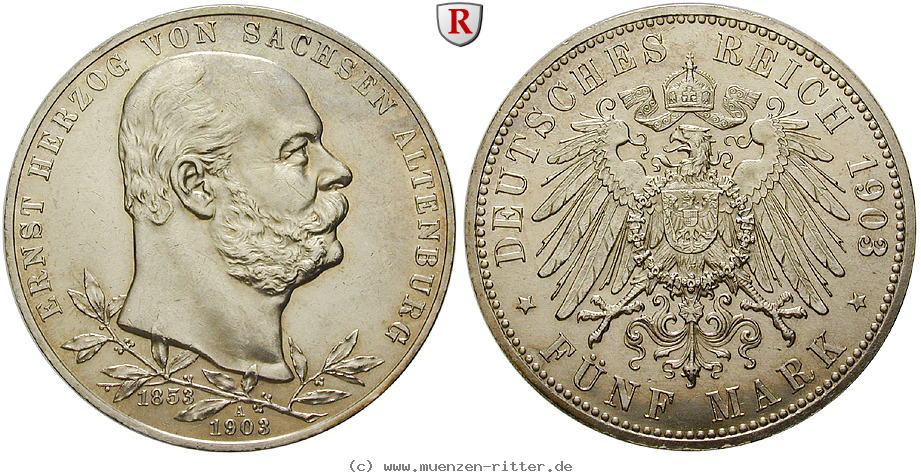 Klicken Sie auf das Bild um es auf Ihrem Rechner zu speichern deutsches-kaiserreich-ernst-5-mark/94805.jpg