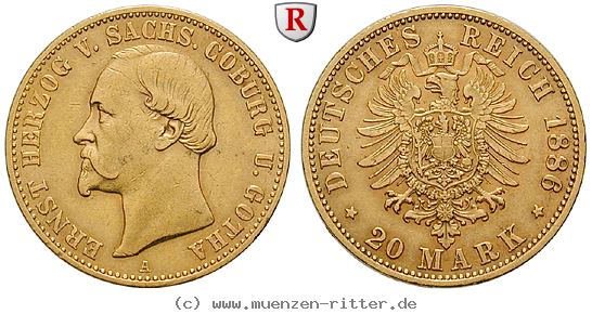 deutsches-kaiserreich-ernst-ii-20-mark/102938.jpg