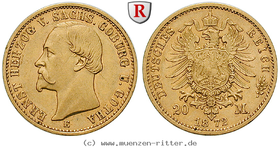 Klicken Sie auf das Bild um es auf Ihrem Rechner zu speichern deutsches-kaiserreich-ernst-ii-20-mark/33280.jpg