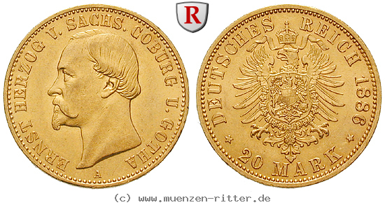 Klicken Sie auf das Bild um es auf Ihrem Rechner zu speichern deutsches-kaiserreich-ernst-ii-20-mark/39830.jpg