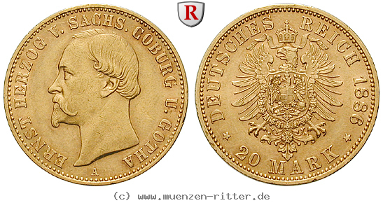 deutsches-kaiserreich-ernst-ii-20-mark/90179.jpg
