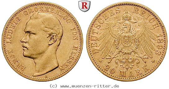 deutsches-kaiserreich-ernst-ludwig-20-mark/101251.jpg
