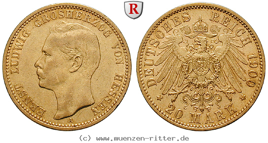 deutsches-kaiserreich-ernst-ludwig-20-mark/101347.jpg