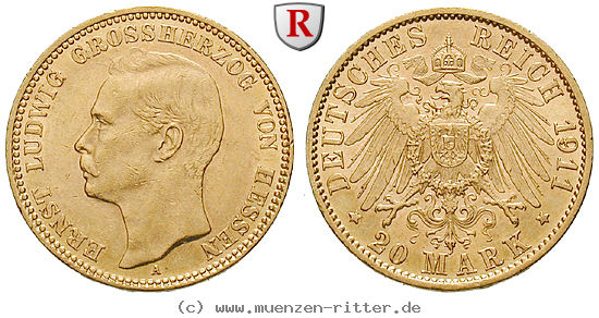 Klicken Sie auf das Bild um es auf Ihrem Rechner zu speichern deutsches-kaiserreich-ernst-ludwig-20-mark/17385.jpg