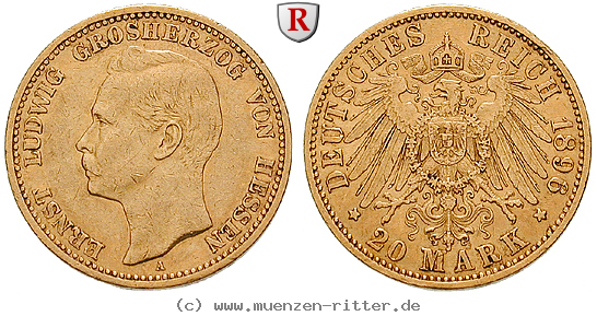 Klicken Sie auf das Bild um es auf Ihrem Rechner zu speichern deutsches-kaiserreich-ernst-ludwig-20-mark/94039.jpg