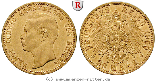 deutsches-kaiserreich-ernst-ludwig-20-mark/96742.jpg