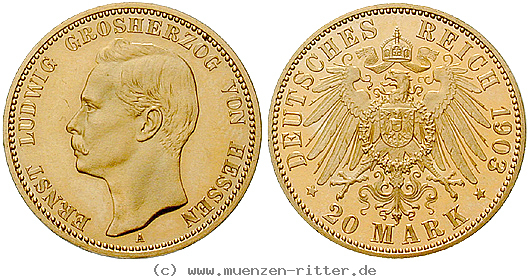 Klicken Sie auf das Bild um es auf Ihrem Rechner zu speichern deutsches-kaiserreich-ernst-ludwig-20-mark/ejae10537.jpg