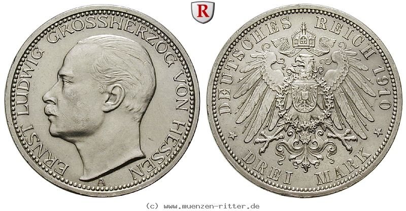 deutsches-kaiserreich-ernst-ludwig-3-mark/57168.jpg