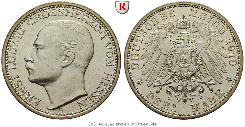 Klicken Sie auf das Bild um es auf Ihrem Rechner zu speichern deutsches-kaiserreich-ernst-ludwig-3-mark/93535.jpg