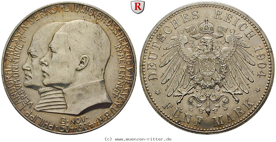 deutsches-kaiserreich-ernst-ludwig-5-mark/101613.jpg