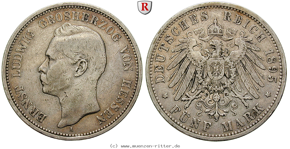 deutsches-kaiserreich-ernst-ludwig-5-mark/102791.jpg