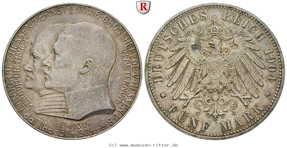 deutsches-kaiserreich-ernst-ludwig-5-mark/16027.jpg