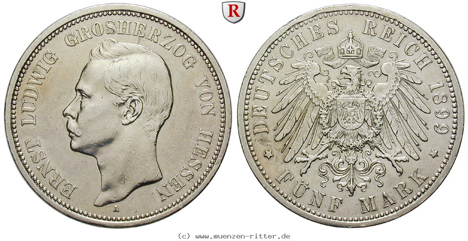 deutsches-kaiserreich-ernst-ludwig-5-mark/34122.jpg