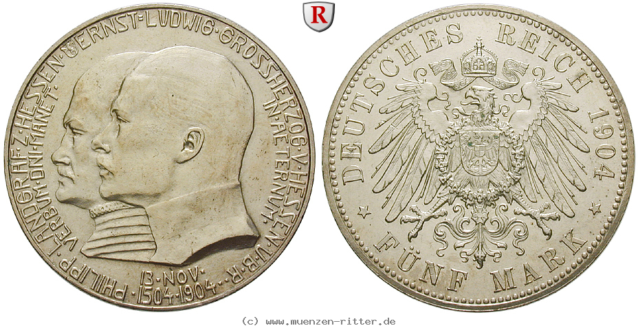 deutsches-kaiserreich-ernst-ludwig-5-mark/52727.jpg