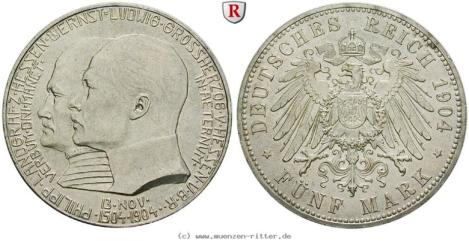 deutsches-kaiserreich-ernst-ludwig-5-mark/60339.jpg