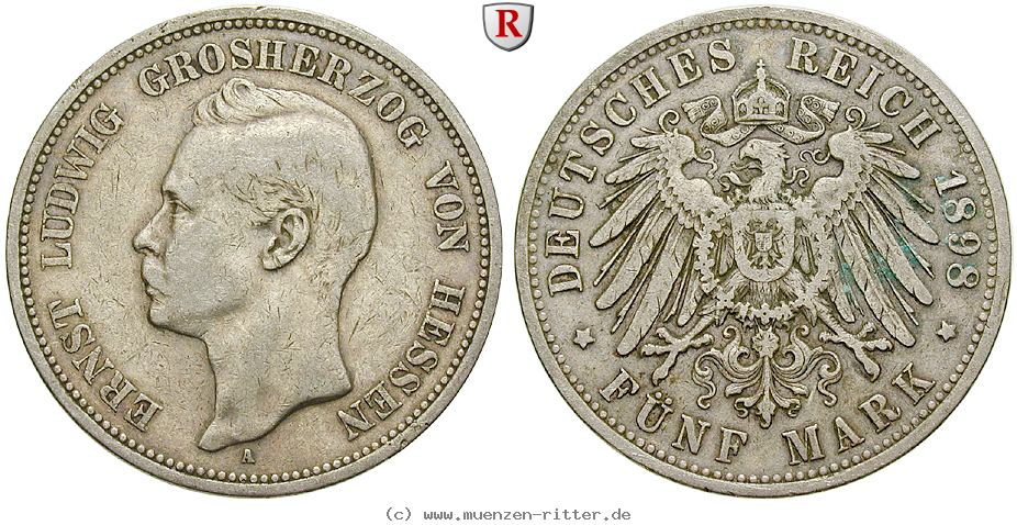 deutsches-kaiserreich-ernst-ludwig-5-mark/60919.jpg