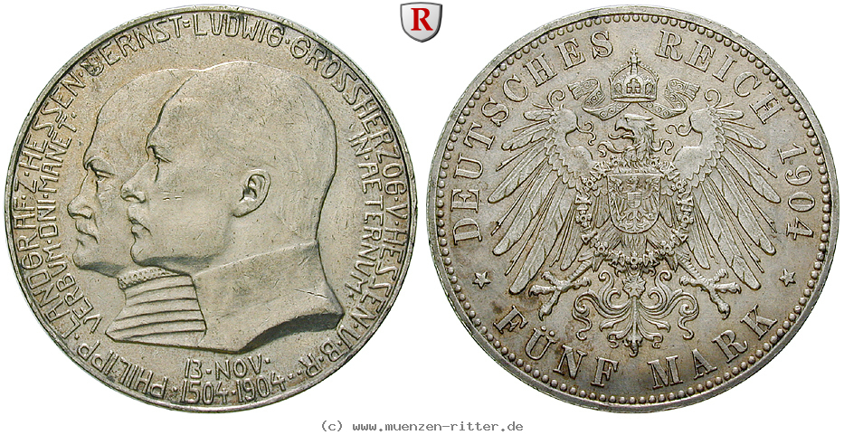 deutsches-kaiserreich-ernst-ludwig-5-mark/71002.jpg