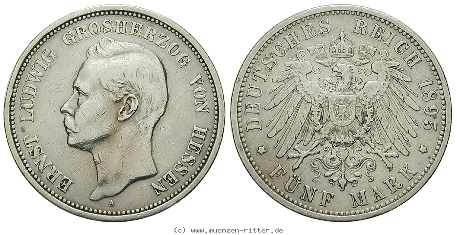 deutsches-kaiserreich-ernst-ludwig-5-mark/80633.jpg