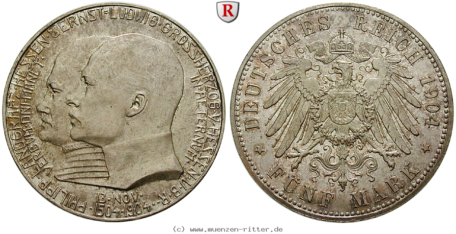 deutsches-kaiserreich-ernst-ludwig-5-mark/90448.jpg