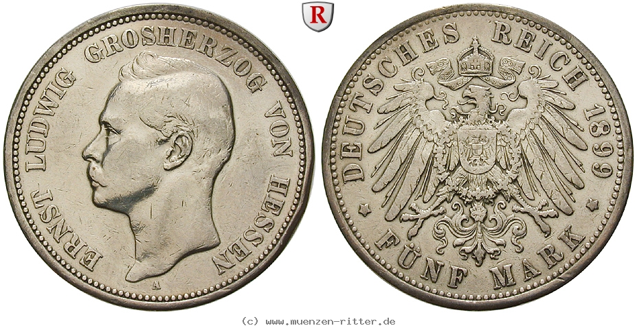 deutsches-kaiserreich-ernst-ludwig-5-mark/98794.jpg