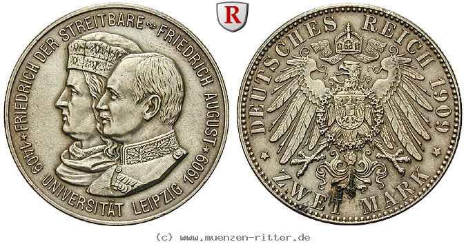 Klicken Sie auf das Bild um es auf Ihrem Rechner zu speichern deutsches-kaiserreich-friedrich-august-iii-2-mark/100672.jpg