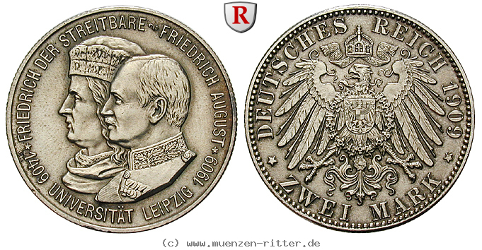 Klicken Sie auf das Bild um es auf Ihrem Rechner zu speichern deutsches-kaiserreich-friedrich-august-iii-2-mark/100673.jpg