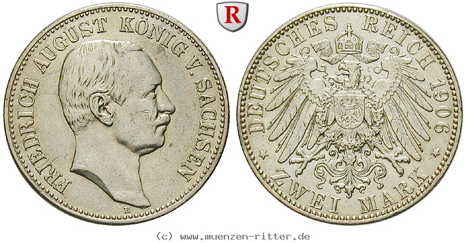 Klicken Sie auf das Bild um es auf Ihrem Rechner zu speichern deutsches-kaiserreich-friedrich-august-iii-2-mark/57105.jpg