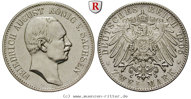 deutsches-kaiserreich-friedrich-august-iii-2-mark/84917.jpg