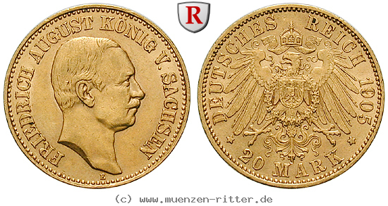 Klicken Sie auf das Bild um es auf Ihrem Rechner zu speichern deutsches-kaiserreich-friedrich-august-iii-20-mark/69337.jpg