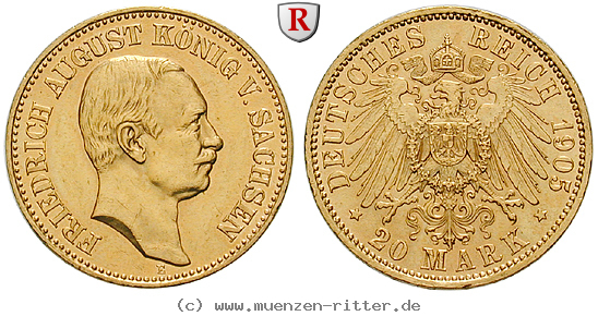 deutsches-kaiserreich-friedrich-august-iii-20-mark/71471.jpg