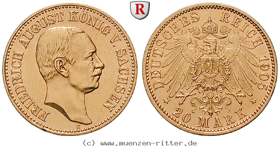 Klicken Sie auf das Bild um es auf Ihrem Rechner zu speichern deutsches-kaiserreich-friedrich-august-iii-20-mark/74862.jpg