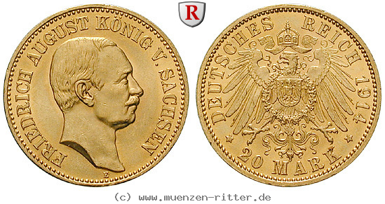 deutsches-kaiserreich-friedrich-august-iii-20-mark/79703.jpg