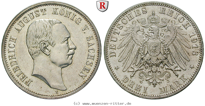 Klicken Sie auf das Bild um es auf Ihrem Rechner zu speichern deutsches-kaiserreich-friedrich-august-iii-3-mark/71114.jpg