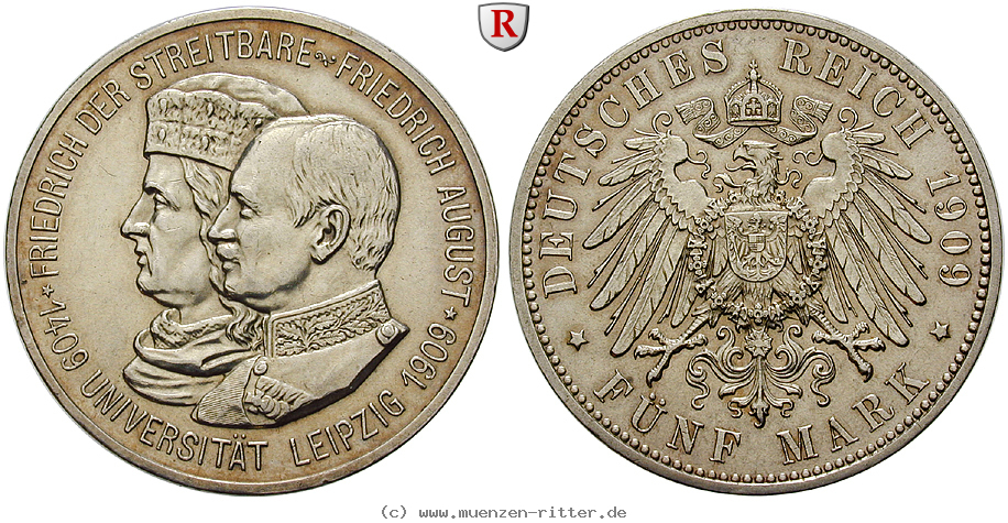 Klicken Sie auf das Bild um es auf Ihrem Rechner zu speichern deutsches-kaiserreich-friedrich-august-iii-5-mark/101624.jpg