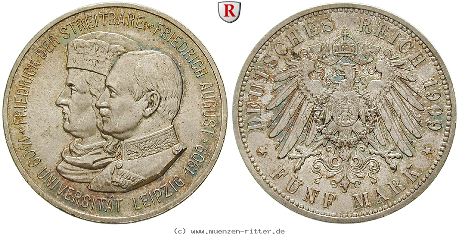 Klicken Sie auf das Bild um es auf Ihrem Rechner zu speichern deutsches-kaiserreich-friedrich-august-iii-5-mark/26727.jpg