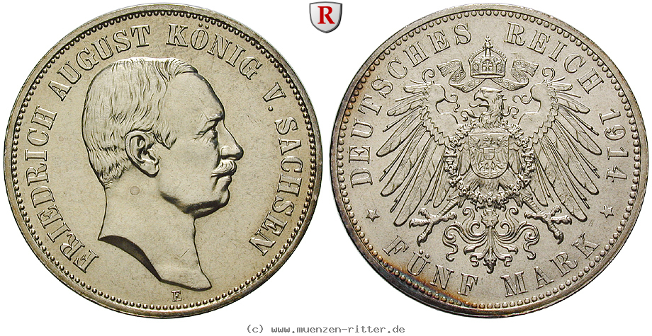 Klicken Sie auf das Bild um es auf Ihrem Rechner zu speichern deutsches-kaiserreich-friedrich-august-iii-5-mark/55460.jpg