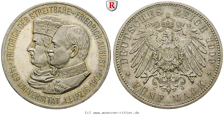 deutsches-kaiserreich-friedrich-august-iii-5-mark/68133.jpg