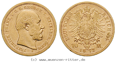 Klicken Sie auf das Bild um es auf Ihrem Rechner zu speichern deutsches-kaiserreich-friedrich-franz-ii-10-mark/48305.jpg