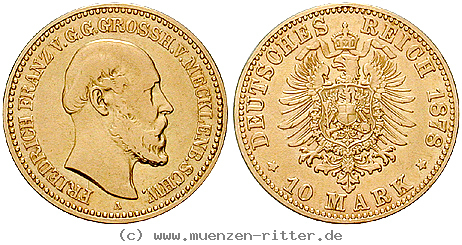Klicken Sie auf das Bild um es auf Ihrem Rechner zu speichern deutsches-kaiserreich-friedrich-franz-ii-10-mark/ejae11617.jpg