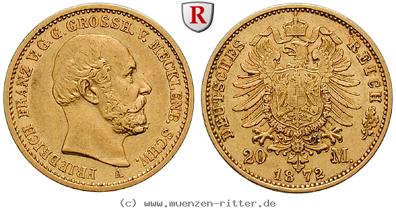 deutsches-kaiserreich-friedrich-franz-ii-20-mark/103406.jpg