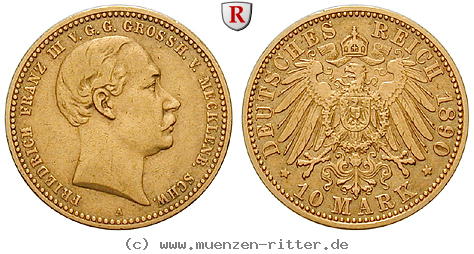 deutsches-kaiserreich-friedrich-franz-iii-10-mark/101260.jpg