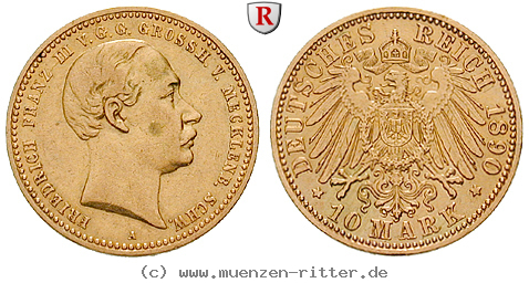 deutsches-kaiserreich-friedrich-franz-iii-10-mark/58377.jpg