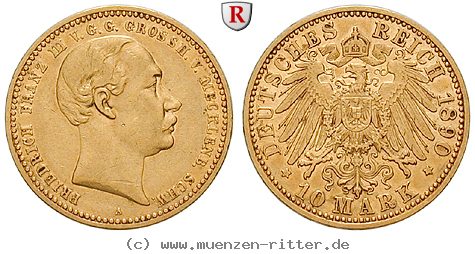 deutsches-kaiserreich-friedrich-franz-iii-10-mark/70618.jpg